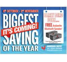Biggest Saving Flyer